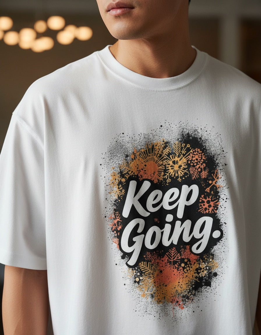 KEEP GOING™ Oversized Premium Tee